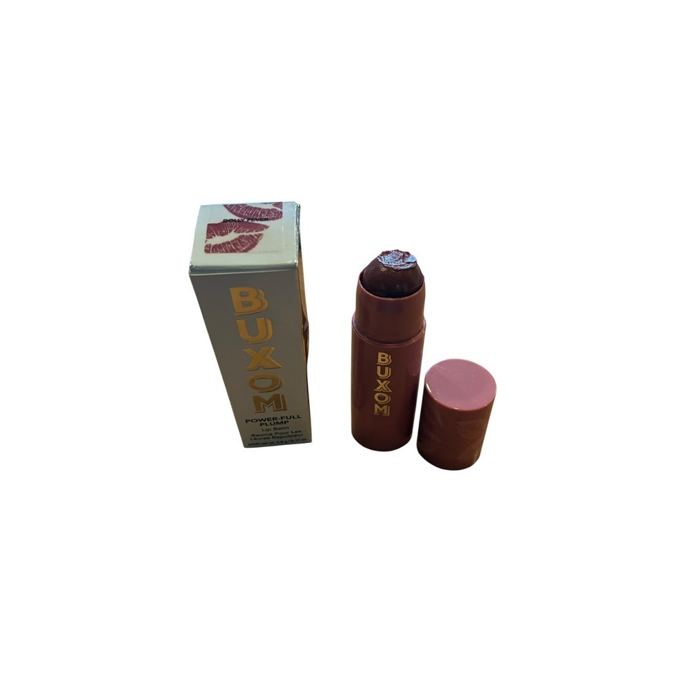 Buxom Power-Full Plump Lip Balm DOLLY FEVER Mauve 0.17 oz READ